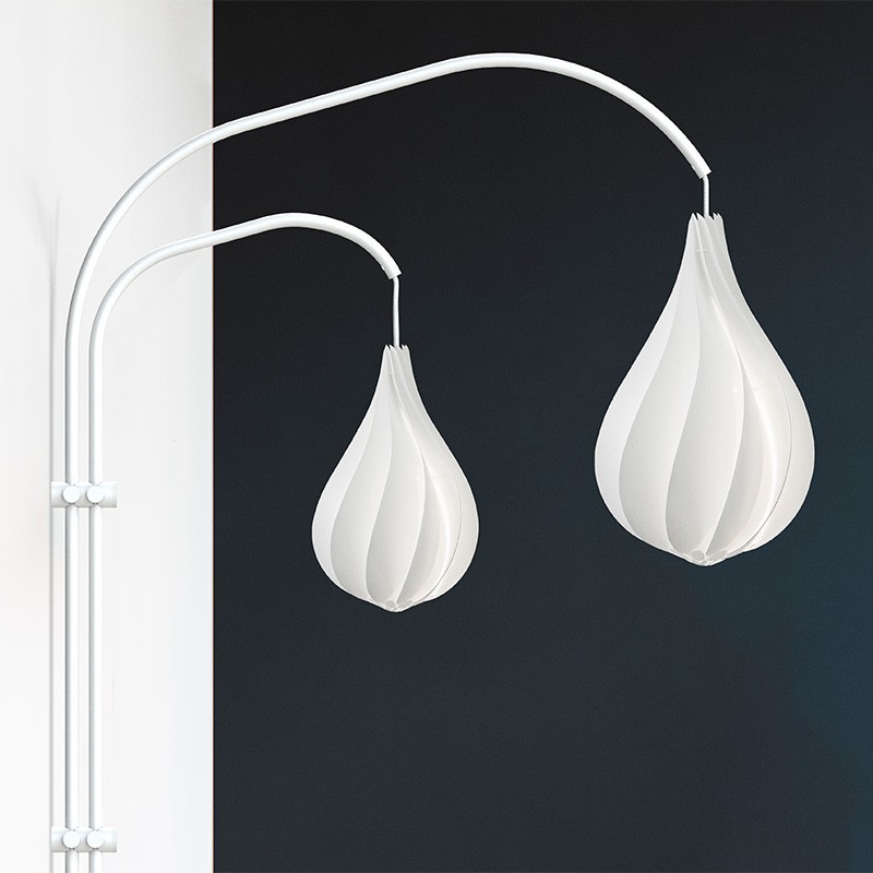 Soporte pared Willow doble, varios colores