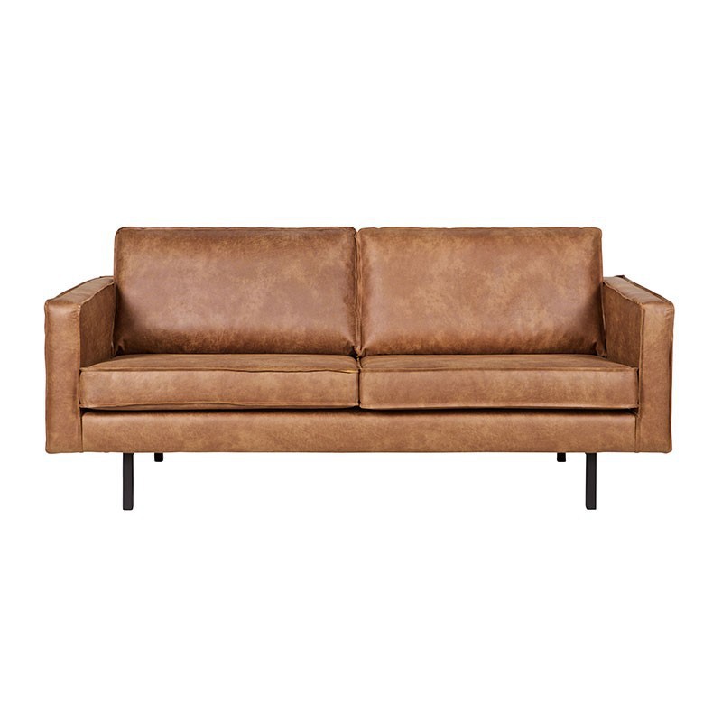 Sofá 2,5 plazas Rodeo cognac 190cm