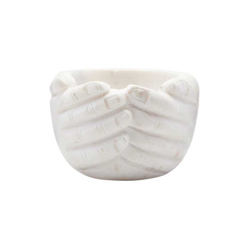 Cuenco mármol, Hands