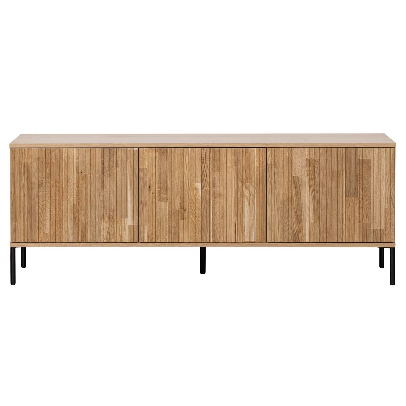 Mueble tv madera de roble 150cm