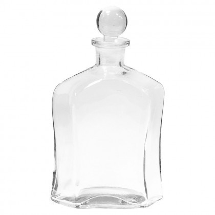 Botella decorativa de cristal Karl, M