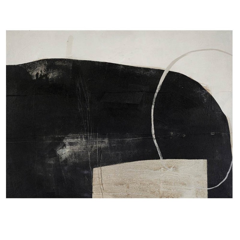 Cuadro Strone, negro