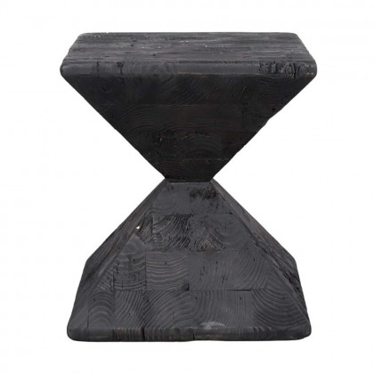 Mesa auxiliar madera negro