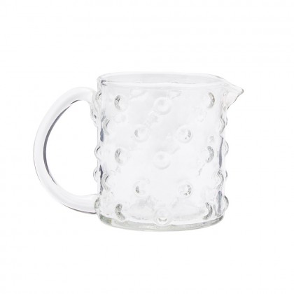 Jarra de Cristal de diseño moderno con burbujas