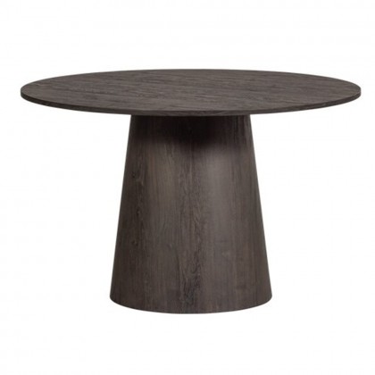 Mesa comedor Maan marrón oscuro Ø120cm