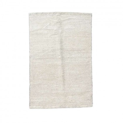 Alfombra rectangular Bashir Blanco