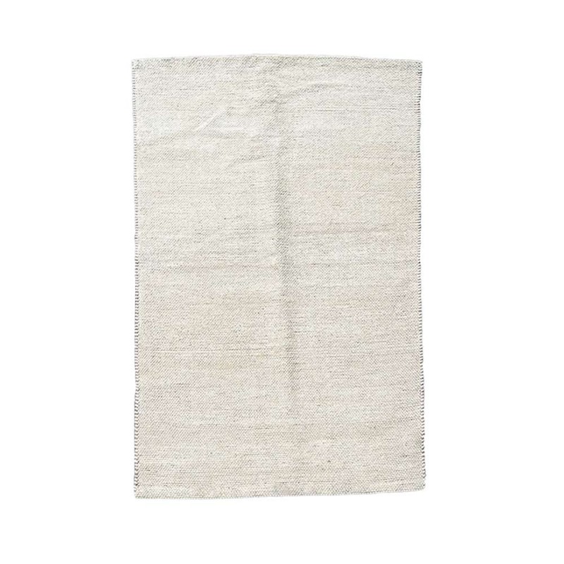 Alfombra rectangular Bashir Blanco