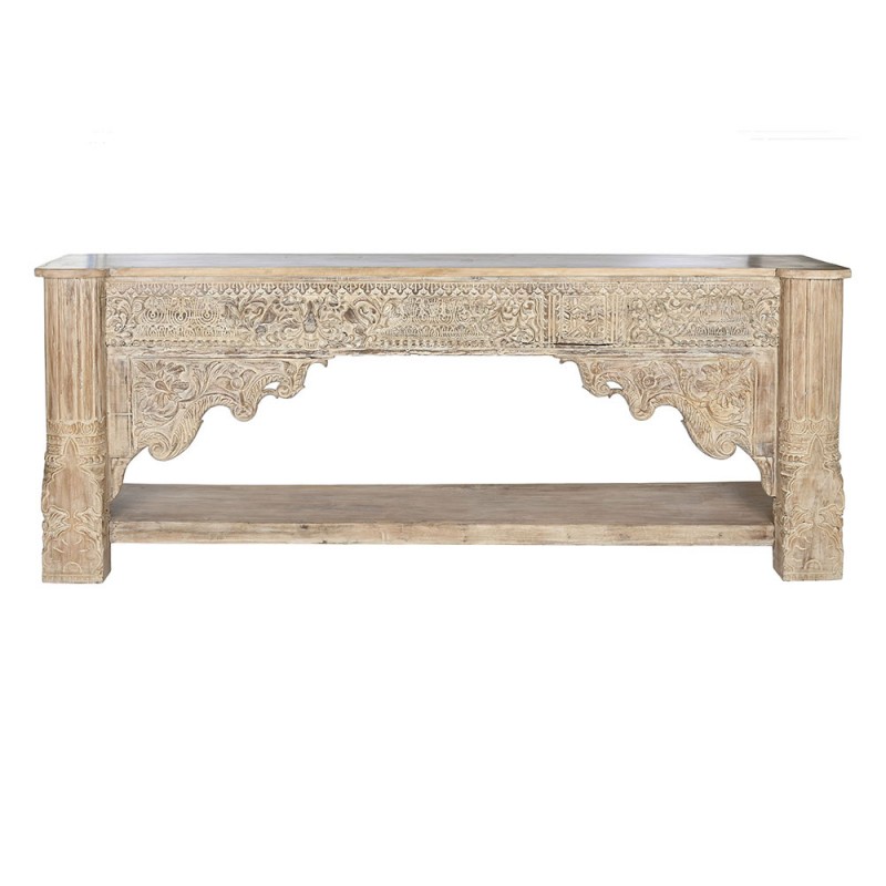 Consola madera tallada 233cm
