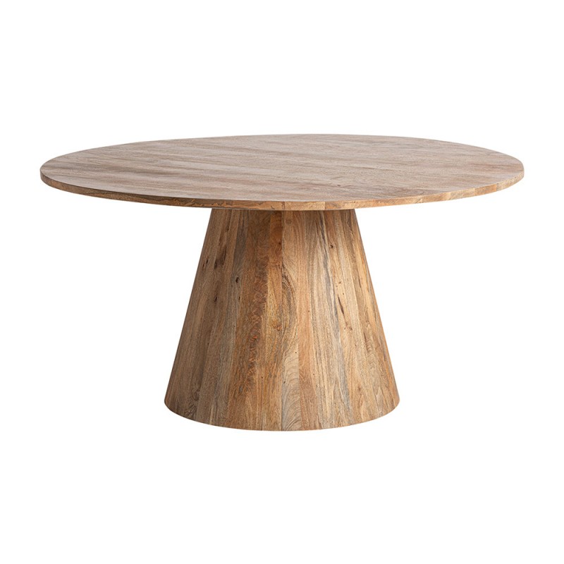 Mesa redonda madera de mango Ø150cm