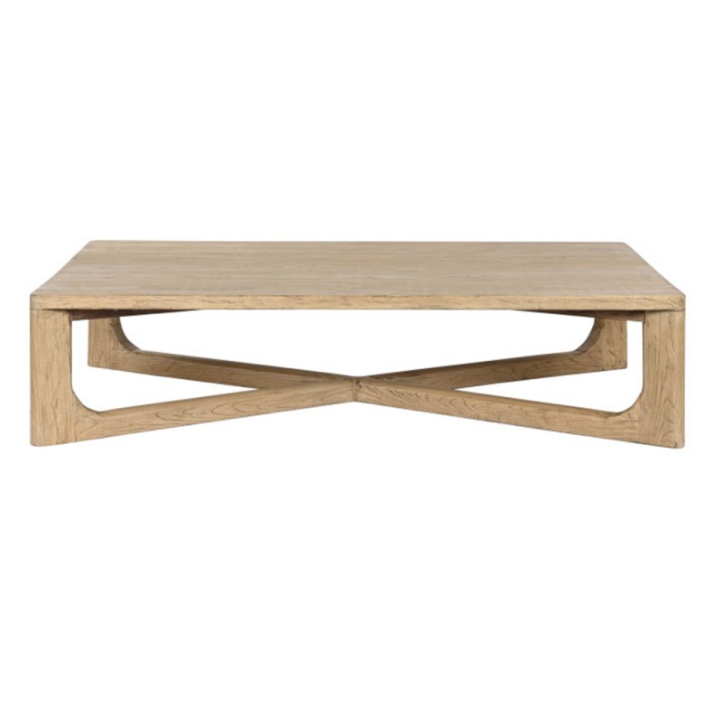 Mesa centro rectangular madera olmo 170cm