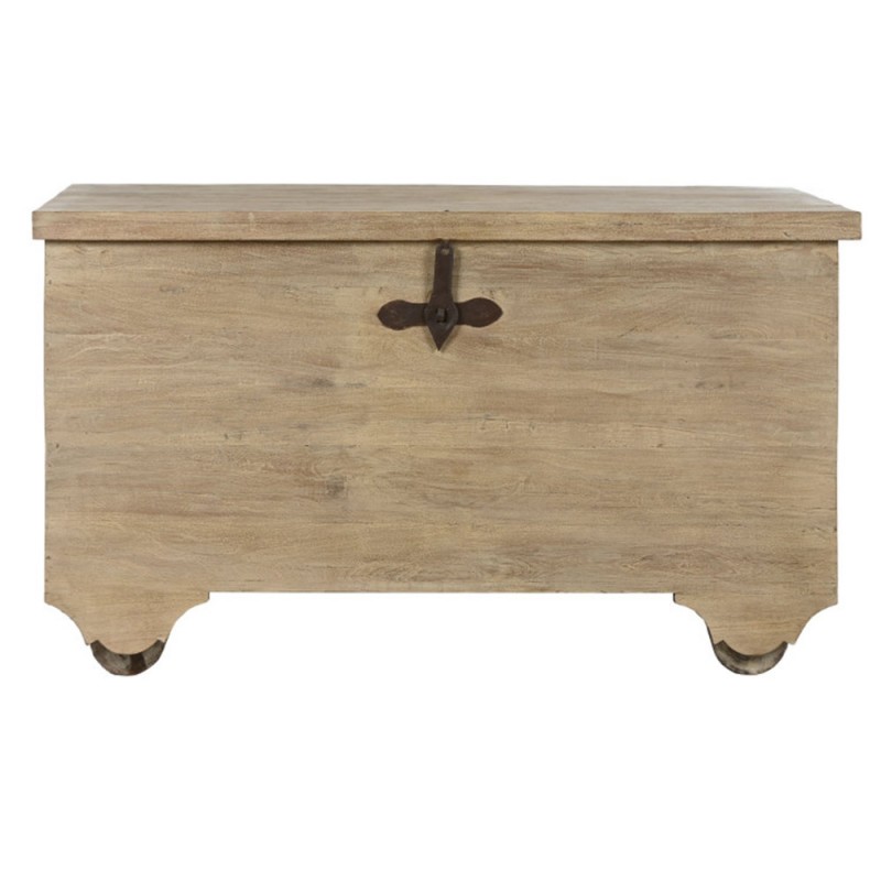 Arcón madera teca natural surtida 136x70x76