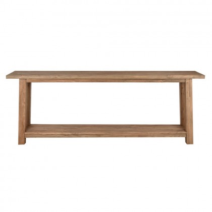 Consola madera teca reciclada 240cm