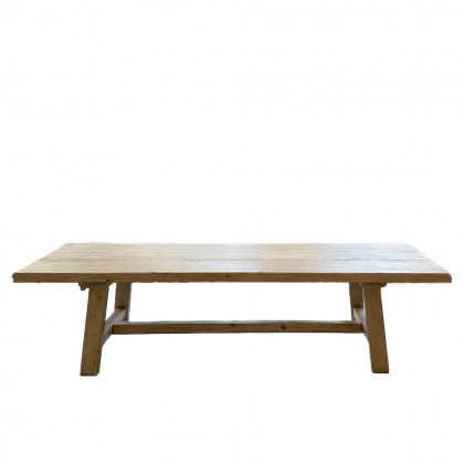Mesa de comedor madera olmo 300cm,