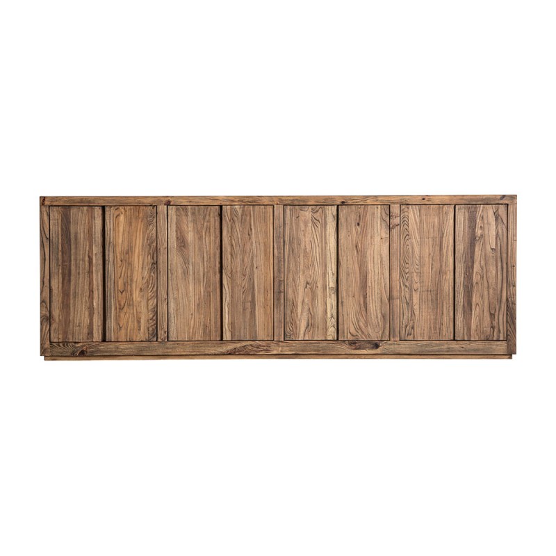 Aparador realizado en madera de olmo de manera artesanal