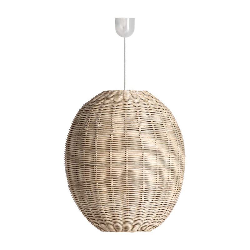 Lámpara TEKAX de fibras naturales, diseño artesanal que aporta calidez y personalidad a cualquier espacio.